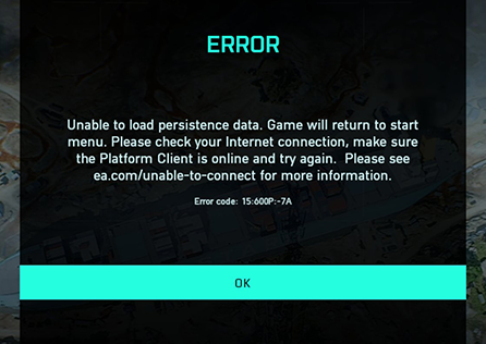 How to Fix Battlefield 2042 Error 15 600P 7A?